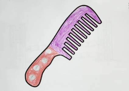 Sample drawing of a cow